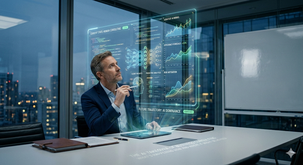 The AI Takeover of Business Consulting: What’s Happening Now and Where It Might Be Headed